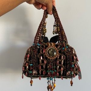 M&W Beaded mini purse